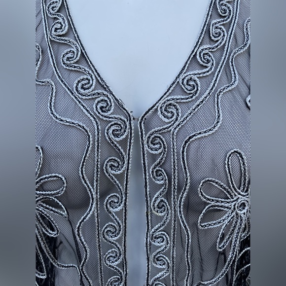 Sheer Dress Blouse/ jacket - Picture 2 of 7